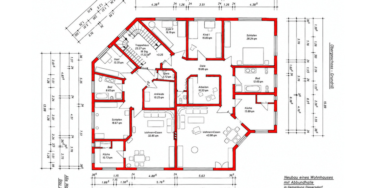 Mehrfamilienhaus, Wohnhaus Leinburg Diepersdorf - 1 Zimmer, 368 m&sup2;, 1.795.000&euro; | Angebot:26815815