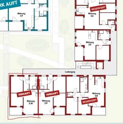 Etagenwohnung Gerabronn - 3 Zimmer, 68 m&sup2;, 695&euro; | Angebot:26698167