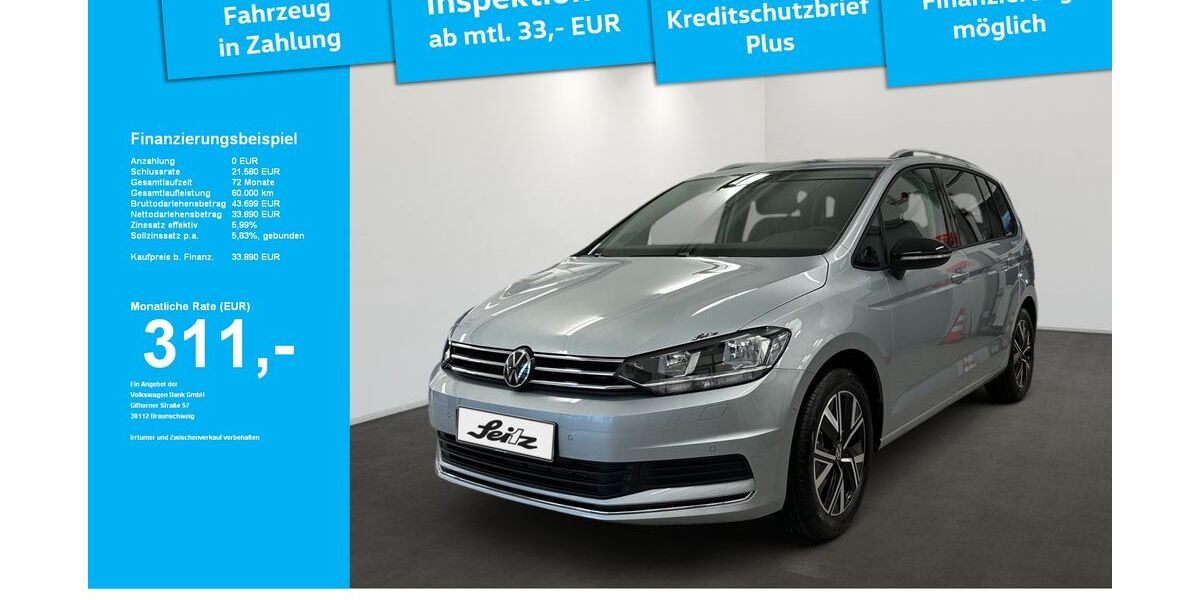 VW Touran 14.510 km 32.999 &euro; Kempten 87437