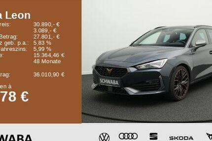 Cupra Leon 48.900 km 29.790 € Gersthofen 86368
