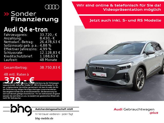 Audi Q4 e-tron 22.950 km 33.720 € Reutlingen 72760