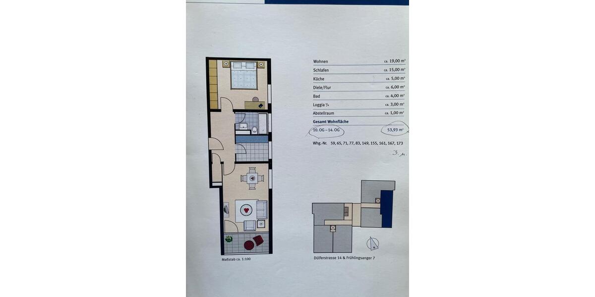 Mehrfamilienhaus, Wohnhaus München Feldmoching-Hasenbergl - 1 Zimmer, 54 m&sup2;, 395.000&euro; | Angebot:26920902