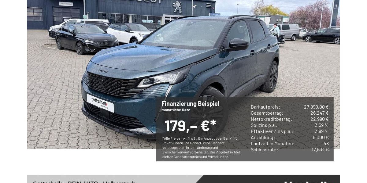 Peugeot 3008 22.261 km 27.990 &euro; Halberstadt 38820
