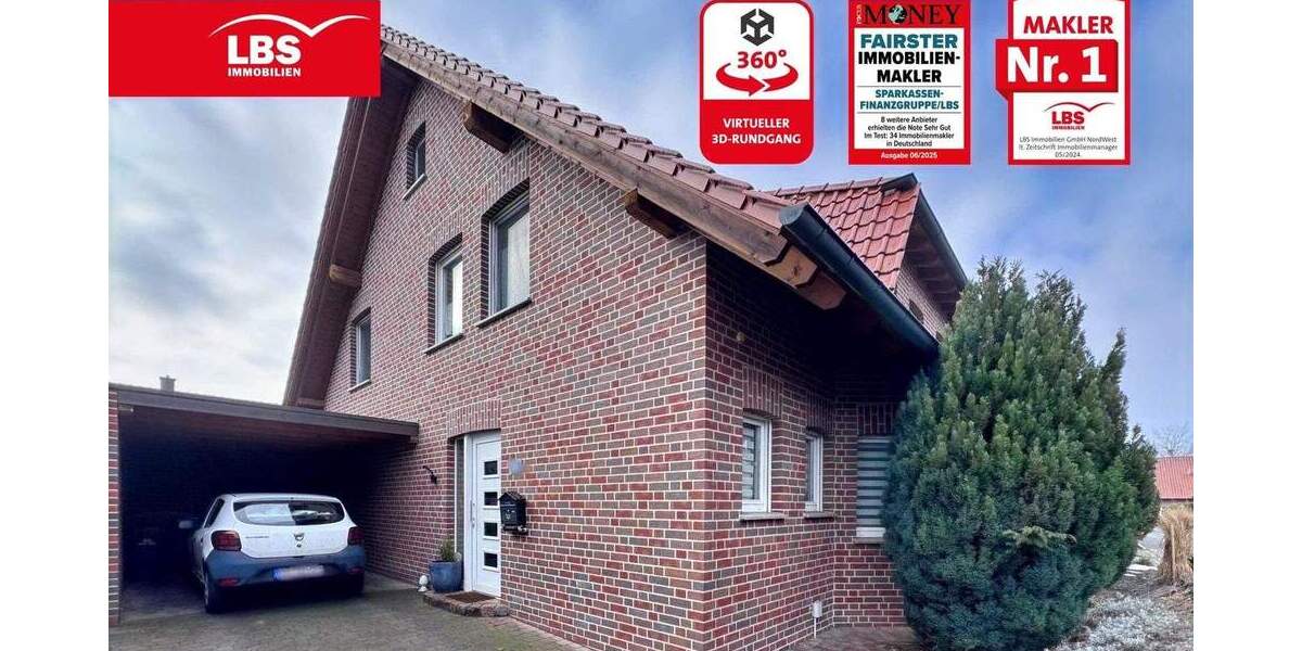 Doppelhaushälfte Sassenberg - 4 Zimmer, 120 m&sup2;, 329.000&euro; | Angebot:24834982