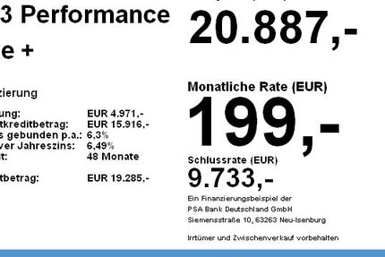 DS Automobiles DS3 18.607 km 20.887 &euro; Stuttgart 70376