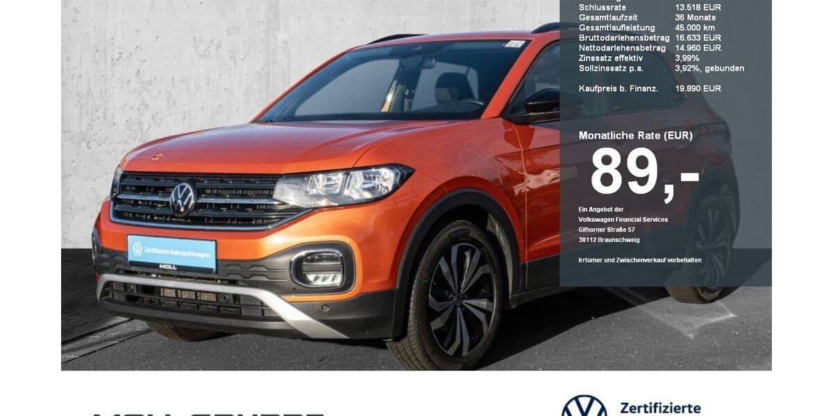 VW T-Cross 40.007 km 18.840 &euro; Düsseldorf 40474