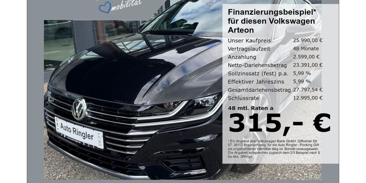 VW Arteon 69.690 km 24.780 &euro; Pocking 94060