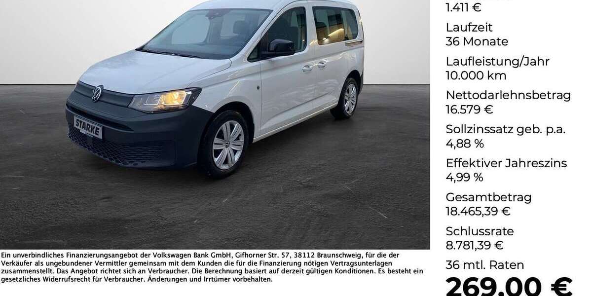 VW Caddy 96.123 km 17.990 &euro; Lotte 49504