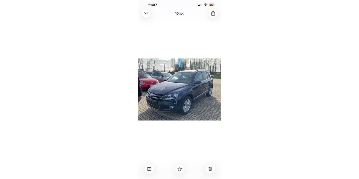 VW Tiguan 97.000 km 13.500 &euro; Xanten 46509