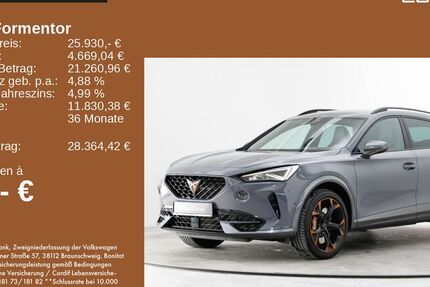 Cupra Formentor 82.500 km 25.930 &euro; Feldkirchen/Westerham 83620