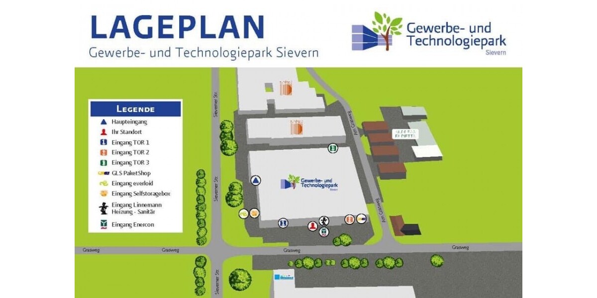 25 qm Büro im Gewerbe- und Technologiepark Sievern zu vermieten! - Gewerbeobjekt Geestland Sievern | Angebot:27202076