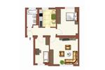 Etagenwohnung Lehrte - 3 Zimmer, 64 m&sup2;, 546&euro; | Angebot:26359089