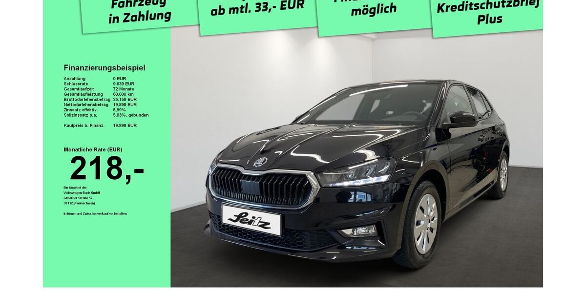 Skoda Fabia 17.500 km 19.873 &euro; Weingarten 88250