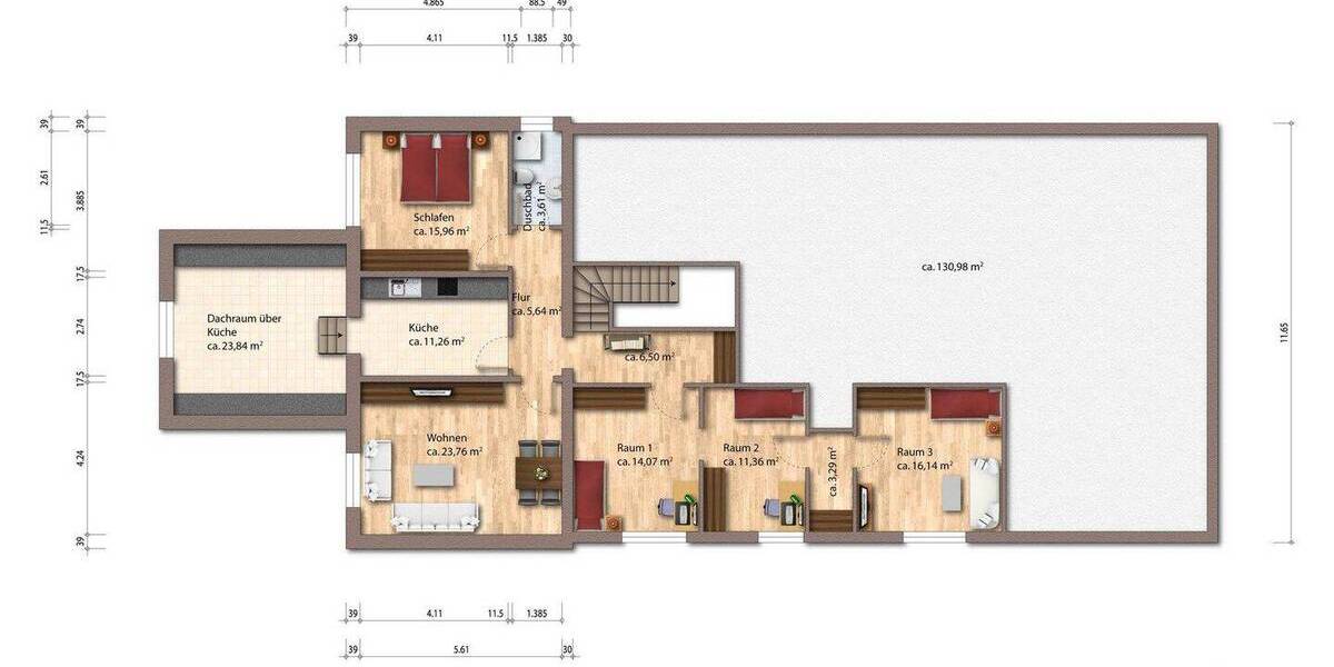 Bauernhaus, Landhaus Ladbergen - 1 Zimmer, 300 m&sup2;, 475.000&euro; | Angebot:26673000