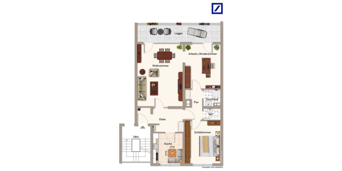 Etagenwohnung Mettmann - 3 Zimmer, 88 m&sup2;, 249.000&euro; | Angebot:26017957