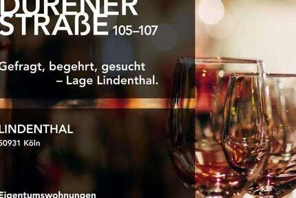 Wohnung Köln Lindenthal - 2 Zimmer, 46 m&sup2;, 364.000&euro; | Angebot:25591731