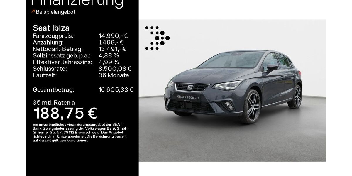 Seat Ibiza 27.871 km 14.990 &euro; Haßfurt 97437