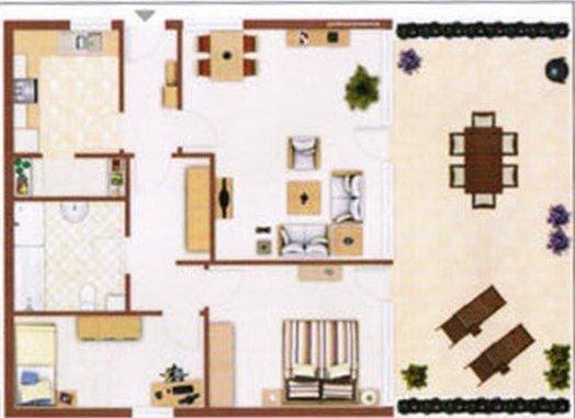 Terrassenwohnung Bad Ems - 3 Zimmer, 102 m&sup2;, 249.000&euro; | Angebot:26958350