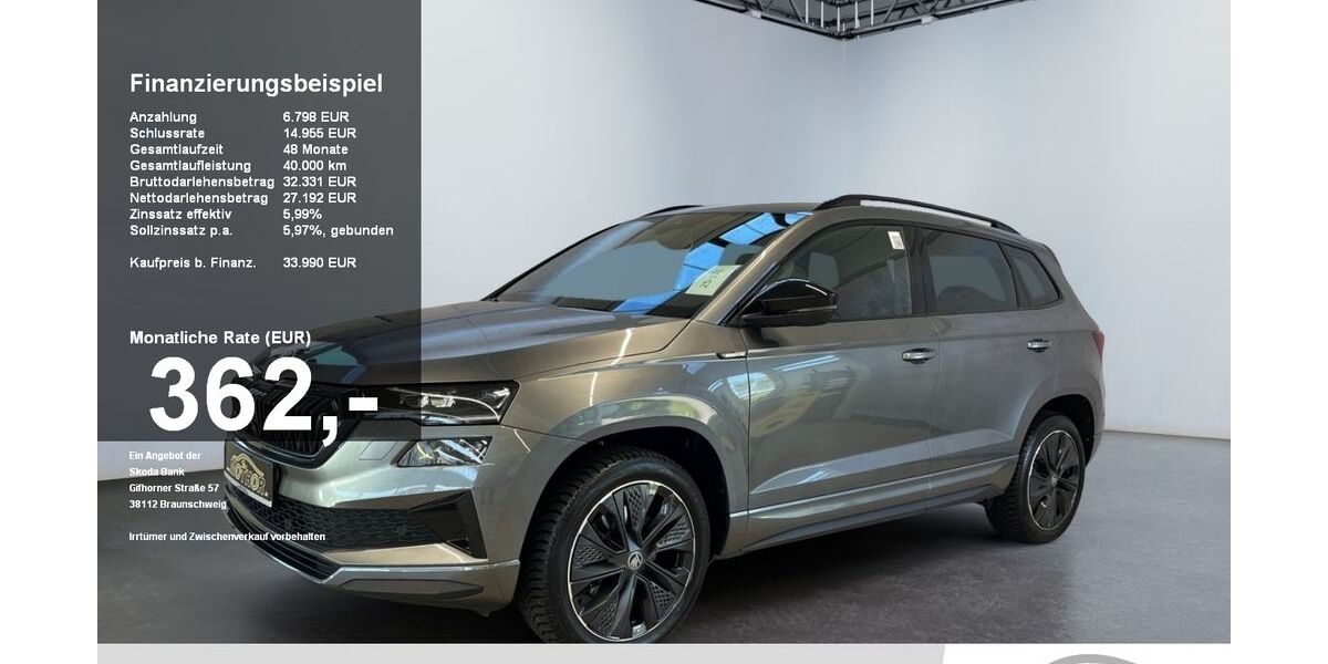Skoda Karoq 14.176 km 34.290 &euro; Brandenburg 14770