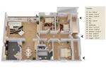 Erdgeschoßwohnung Wartenberg-Rohrbach Rohrbach - 5 Zimmer, 113 m&sup2;, 165.000&euro; | Angebot:25551730
