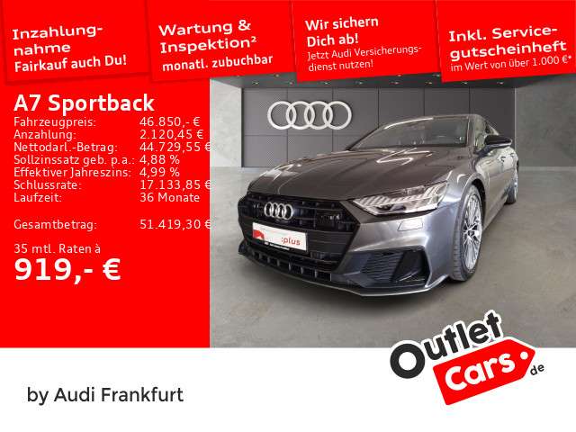 Audi A7 64.699 km 42.850 € Frankfurt am Main 60314