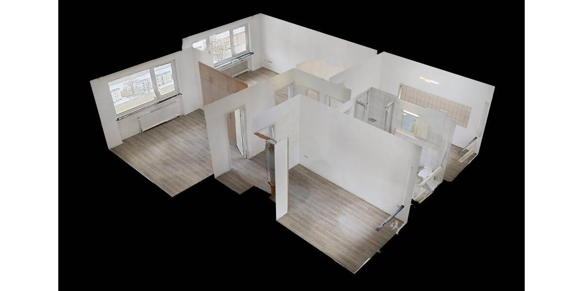 Etagenwohnung Paderborn - 3 Zimmer, 70 m&sup2;, 569&euro; | Angebot:25990278