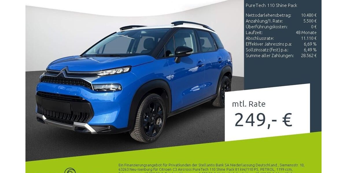 Citroen C3 Aircross 20.026 km 15.289 &euro; Borken 46325