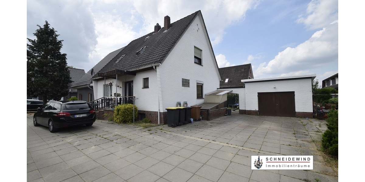 Neubau aus 2020 mit Einliegerwohnung für 1 Person am Altbestand Garage, Garten, Einbauküche u.v.m. - Einfamilienhaus Stuhr | Angebot:24212736