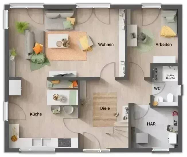 Mehrfamilienhaus, Wohnhaus Oelde - 5 Zimmer, 152 m&sup2;, 309.500&euro; | Angebot:25681242