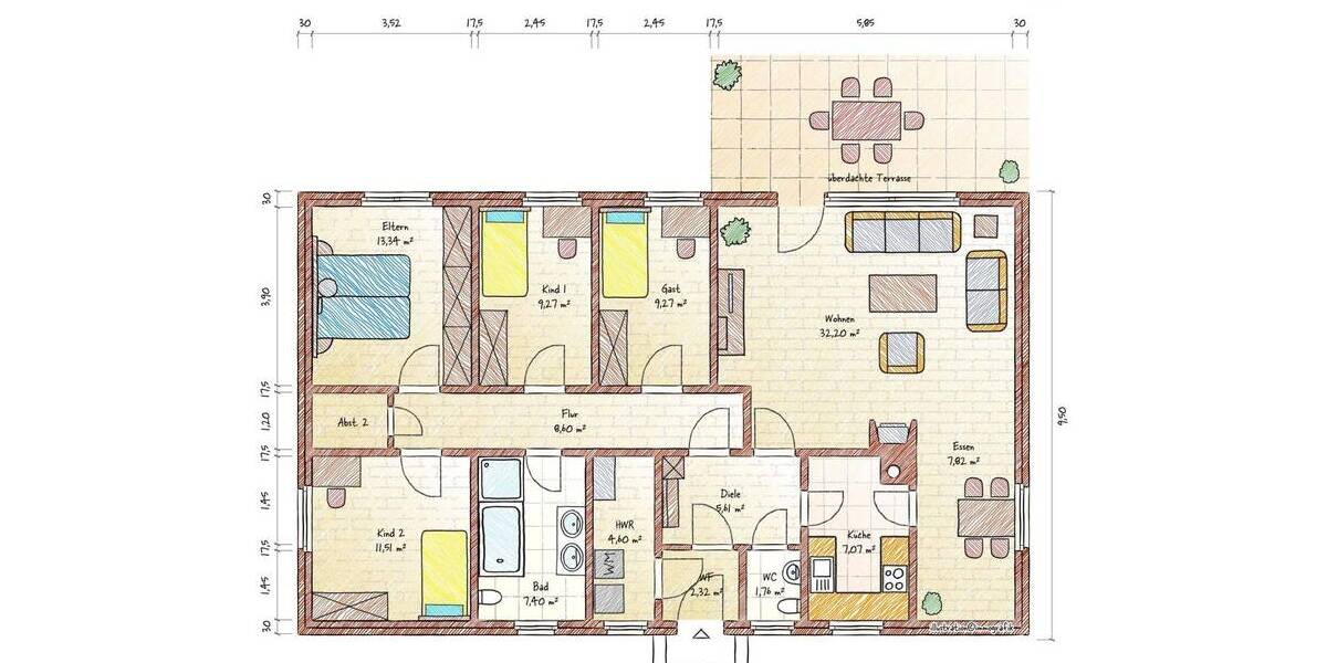 Bungalow Rosche - 5 Zimmer, 120 m&sup2;, 249.000&euro; | Angebot:26438775