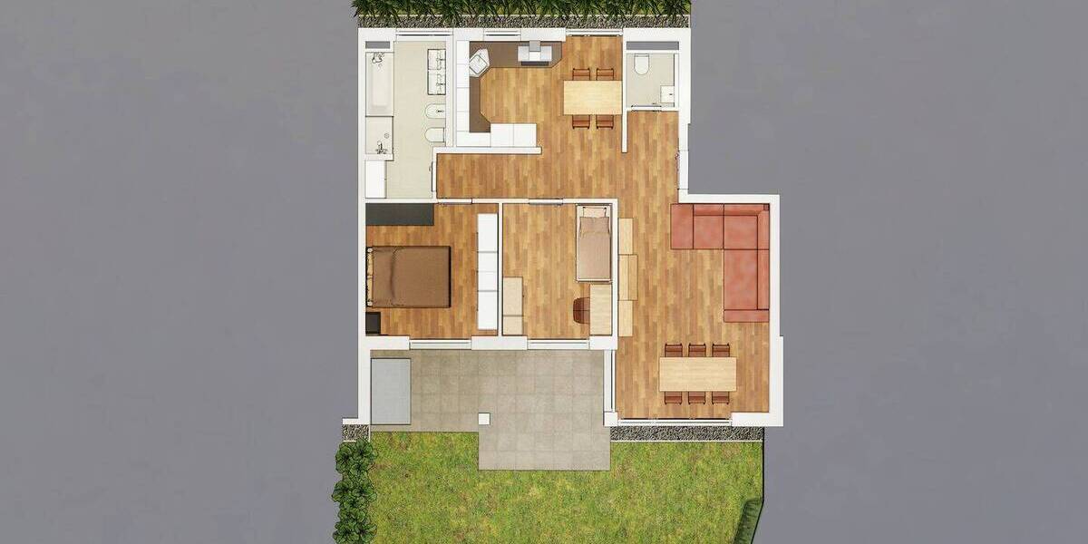 Etagenwohnung Ludwigsburg Ost - 3 Zimmer, 84 m&sup2;, 455.000&euro; | Angebot:26582223