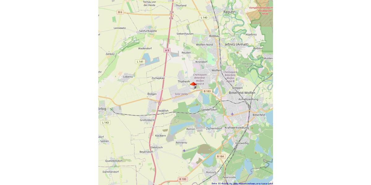 Gewerbeobjekt Bitterfeld-Wolfen Wolfen - 4&euro; | Angebot:25924776