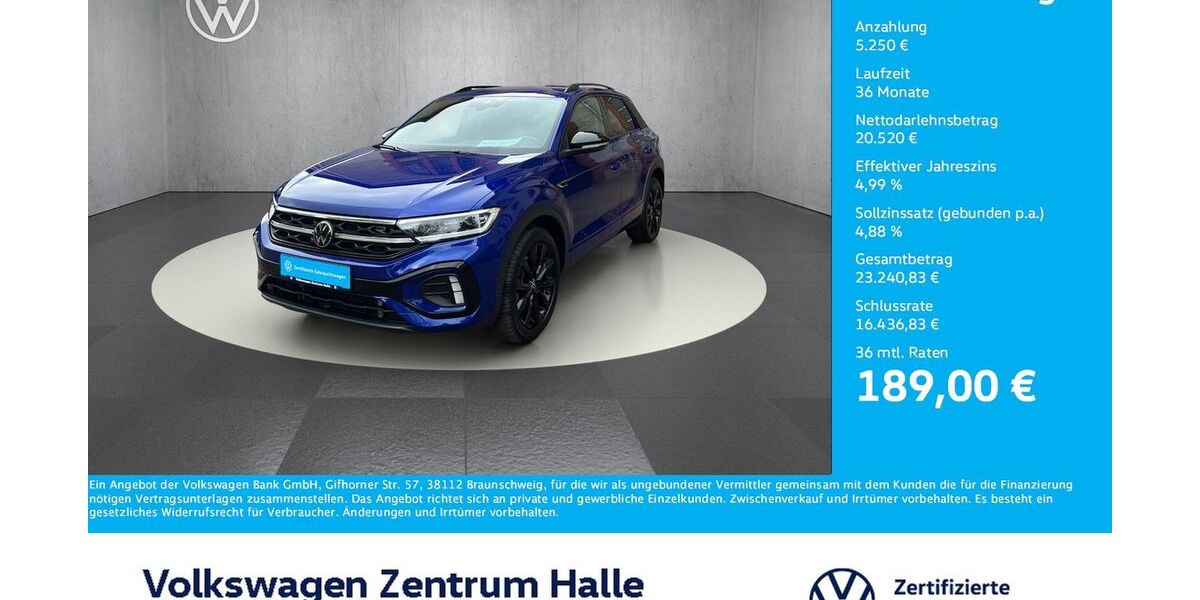 VW T-Roc 80.686 km 25.770 &euro; Halle/Saale 06110