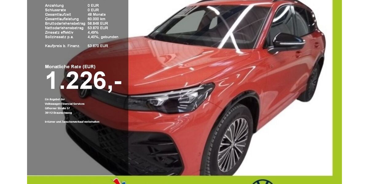 VW Tiguan 8.545 km 53.869 &euro; Mainburg 84048