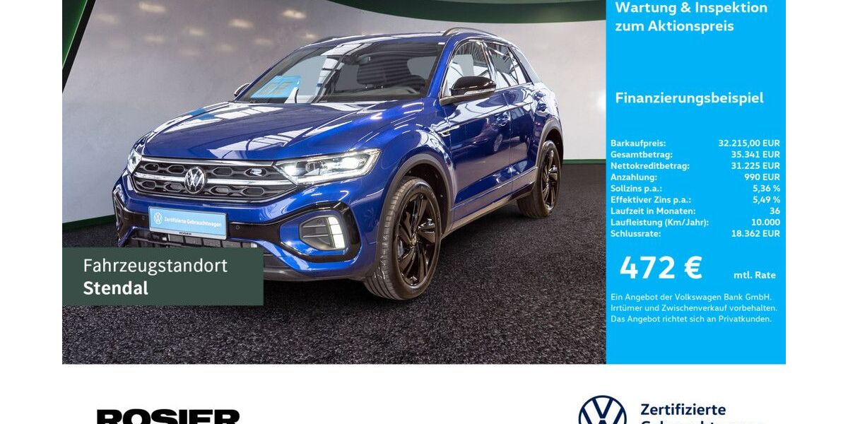 VW T-Roc 16.798 km 32.215 &euro; Stendal 39576