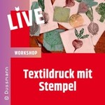 Textil Druck mit Stempeln