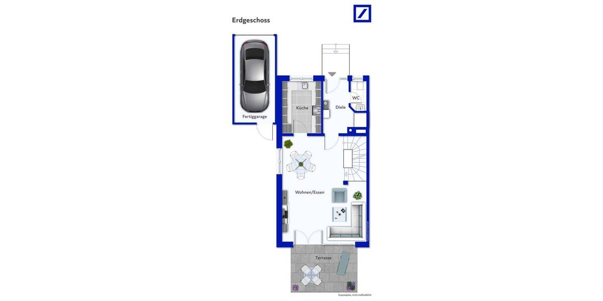 Doppelhaushälfte Schwäbisch Gmünd Rechberg - 5 Zimmer, 146 m&sup2;, 390.000&euro; | Angebot:26291535