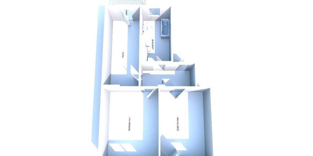 Etagenwohnung Riesa Altriesa - 2 Zimmer, 73 m&sup2;, 395&euro; | Angebot:25985365