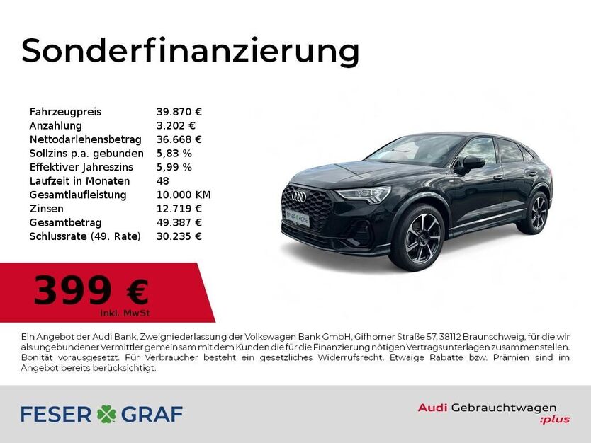 Audi Q3 18.488 km 39.870 € Dessau-Roßlau 06844
