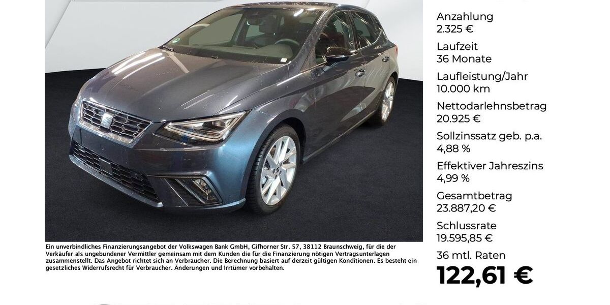 Seat Ibiza 5.452 km 22.940 &euro; Vechta 49377