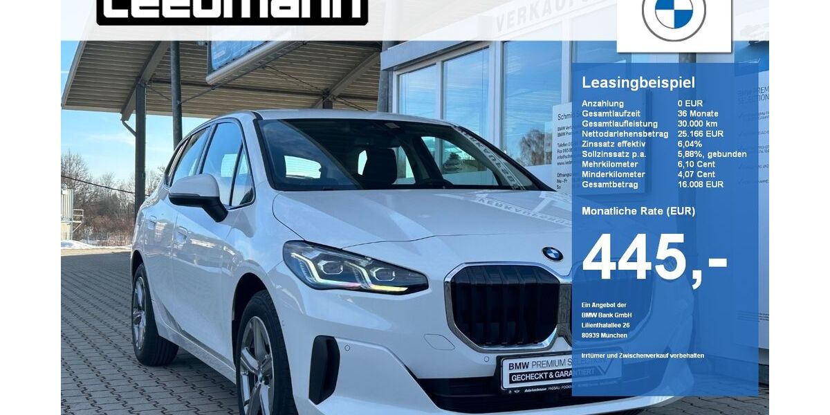 BMW 218 Active Tourer 3.707 km 29.899 &euro; Hauzenberg 94051