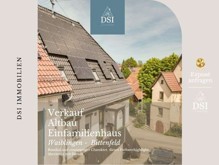 Einfamilienhaus Waiblingen Bittenfeld - 5 Zimmer, 134 m&sup2;, 590.000&euro; | Angebot:26844202