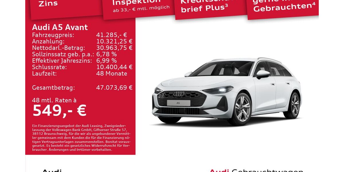 Audi A5 28.170 km 41.285 &euro; Dresden 01067