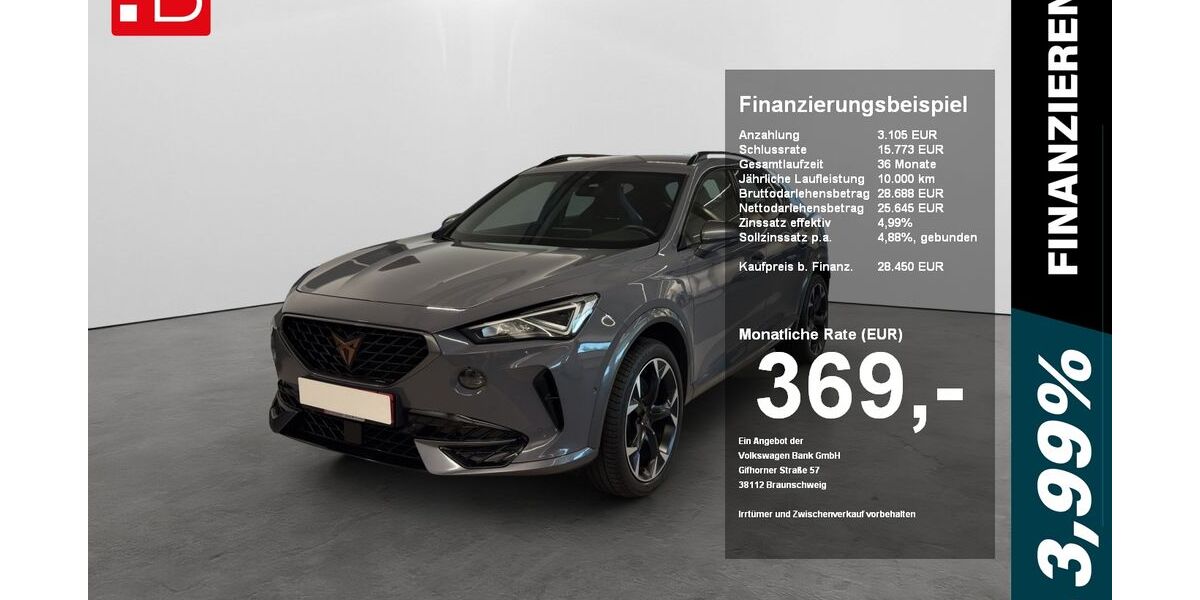 Cupra Formentor 141.830 km 28.190 &euro; Regensburg 93055