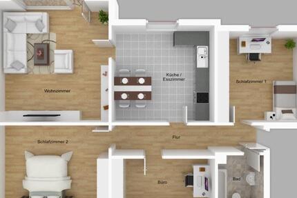 Renovierte 4 Zimmerwohnung an der Liebllenstraße 4 zimmer