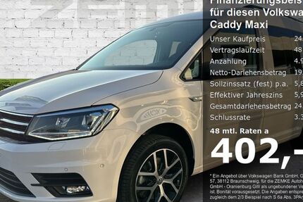 VW Caddy Maxi 96.265 km 21.975 &euro; Oranienburg 16515