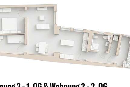 Wohnung Ingolstadt - 3 Zimmer, 60 m&sup2;, 930&euro; | Angebot:26376099