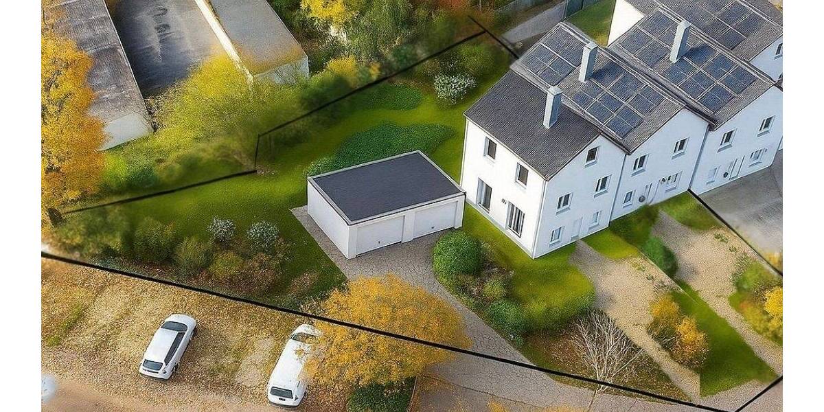 Grundstück für Bebauung mit einem Reihenhaus zimmer