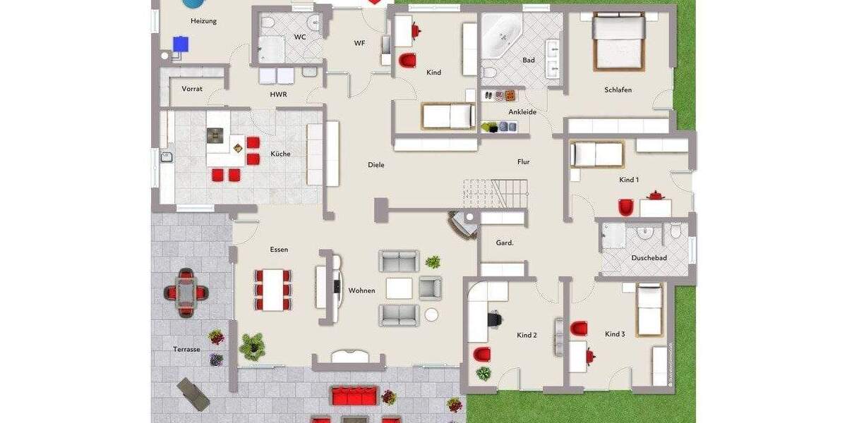 Bungalow Buch a.Wald Buch - 6 Zimmer, 223 m&sup2;, 640.000&euro; | Angebot:25729757