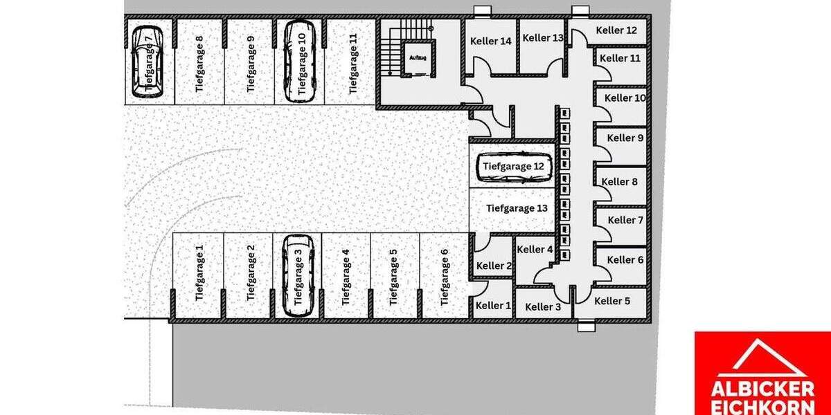 Etagenwohnung Waldshut-Tiengen Waldshut - 2 Zimmer, 59 m&sup2;, 289.100&euro; | Angebot:25744835